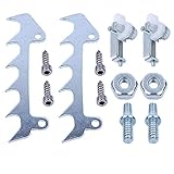 Tope de Garras con Tornillos para Stihl MS170 MS180 017 018 Motosierra, ADEFOL Púa de Tope + Tornillos Correspondientes + Tensor de Cadena + Perno y Tuerca Accesorio 8 en 1