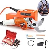 LLSS Podadora eléctrica Podadora eléctrica con Mochila para Tijeras de jardín para árboles frutales Batería de Litio de 450W 36V 4400mah para poda eléctrica