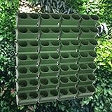 Jardinera Vertical de Pared para jardín, Maceta Colgante de Bolsillo Vertical montada en la Pared con riego automático, diseño de separación de Agua y Suelo